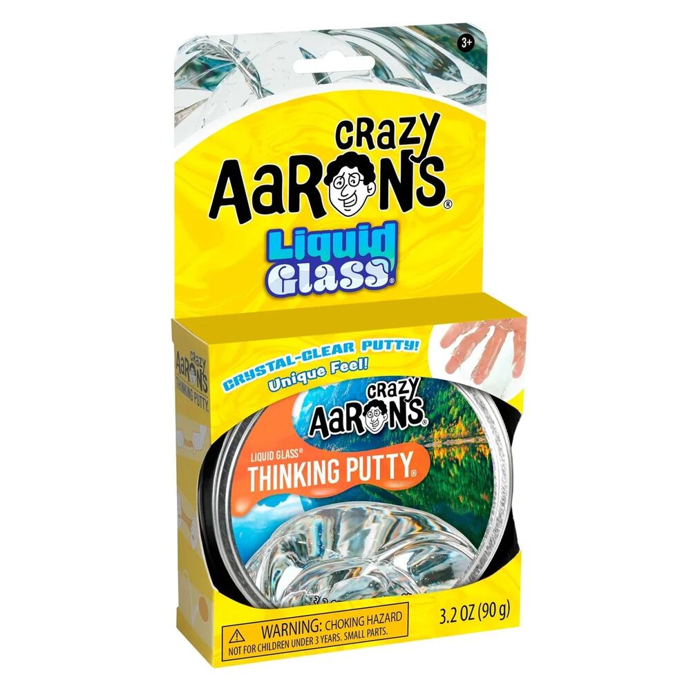 🔥Aaron's Crazy Thinking Putty Liquid Glass 3.2OZ Full Size BNWT🔥